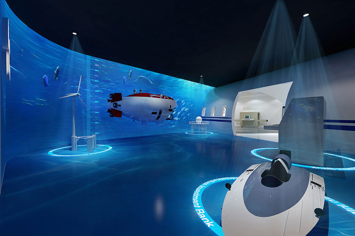 公司展廳設計公司哪家專業 多媒體展廳設計